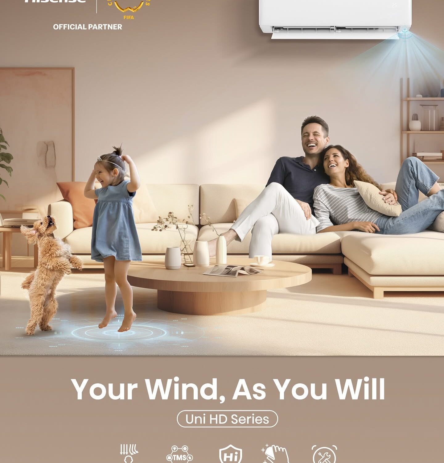 Hisense 1.5 Inverter Ac
