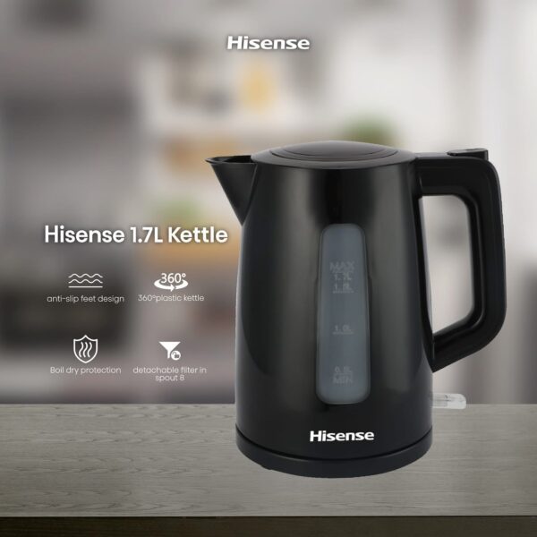 Hisense Kettle, HISKT17KSSS2